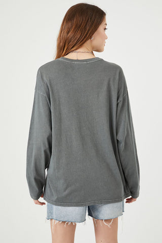 Oversized Drop-Sleeve Top