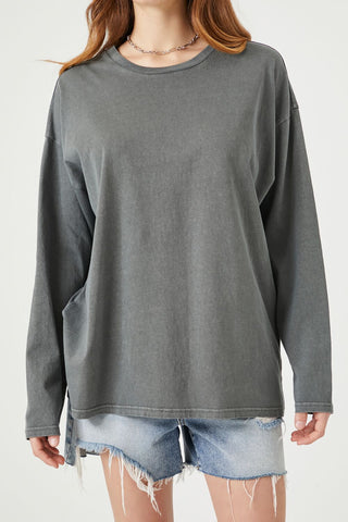 Oversized Drop-Sleeve Top