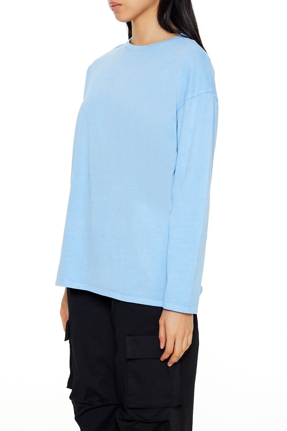  Forever 21 Oversized Drop-Sleeve Top - beige - Bonton