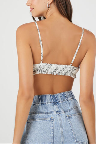 Chain Print Bralette