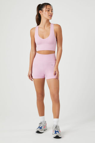 Seamless Scoop-Neck Sports Bra