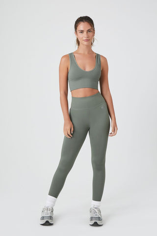 Seamless Scoop-Neck Sports Bra