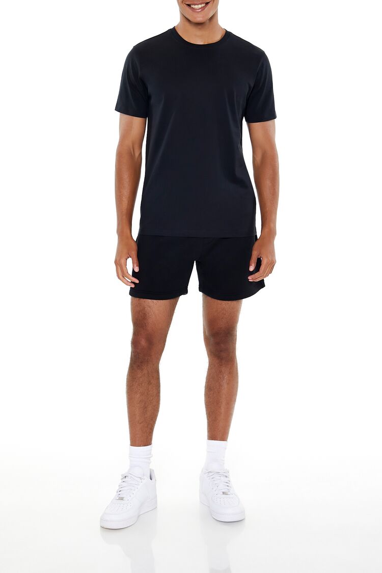  Forever 21 Cotton Crew Tee - black - Bonton