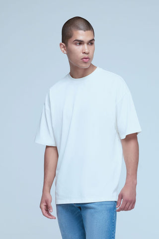 Oversized Cotton Crew Tee
