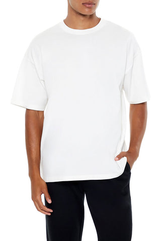 Oversized Cotton Crew Tee