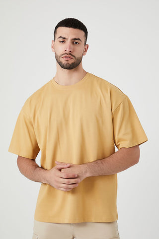 Oversized Cotton Crew Tee