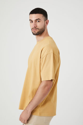 Oversized Cotton Crew Tee