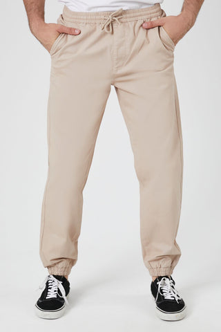 Twill Drawstring Joggers