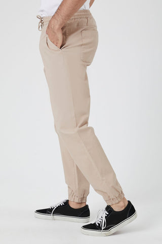 Twill Drawstring Joggers