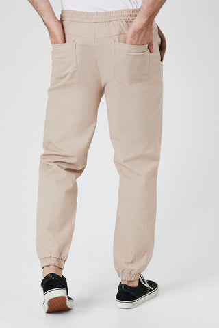 Twill Drawstring Joggers