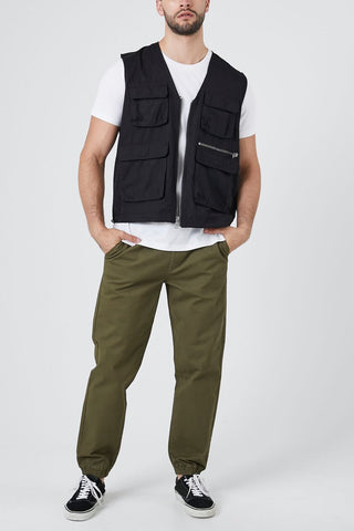 Twill Drawstring Joggers