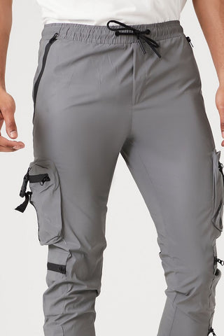 Reflective Cargo Joggers