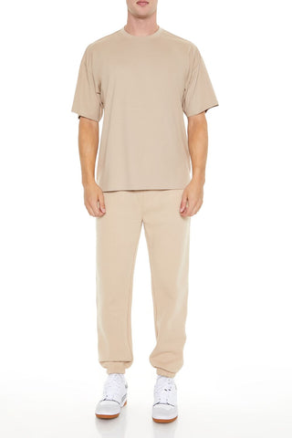 Cotton Crew High-Low Hem Tee