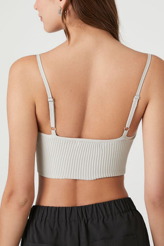 Sweater-Knit Cropped Cami