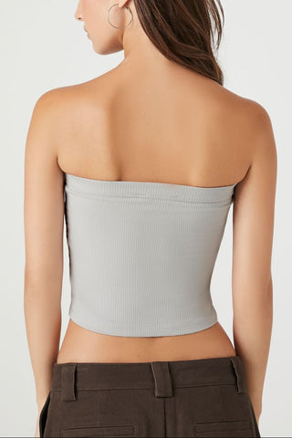 Ribbed Knit Tube Top
