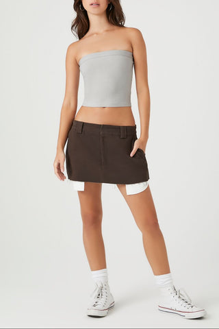 Ribbed Knit Tube Top