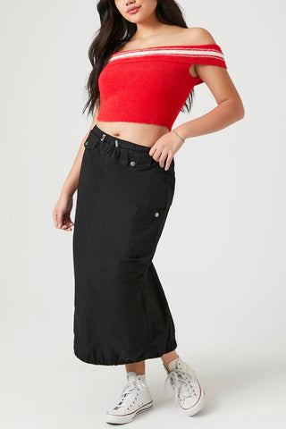Cargo Midi Skirt