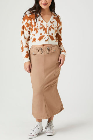 Cargo Midi Skirt