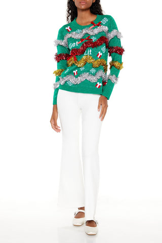 Get Lit Christmas Sweater
