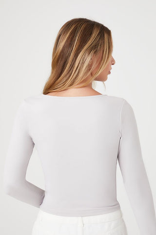 Sculpt Shape Square-Neck Top