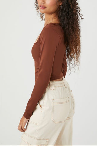 Sculpt Shape Square-Neck Top