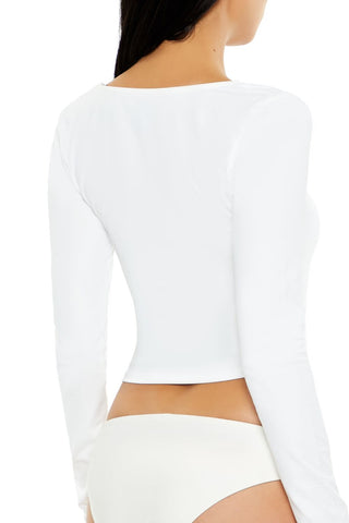 Sculpt Shape Square-Neck Top