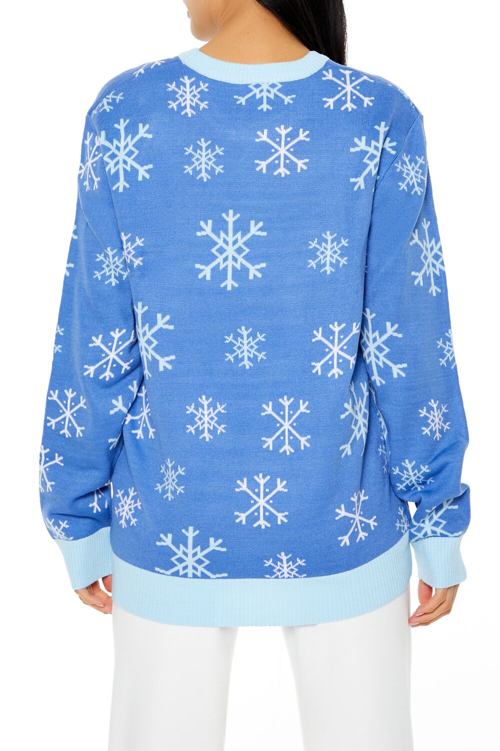  Forever 21 Mr Narwhal Christmas Sweater - blue multi - Bonton