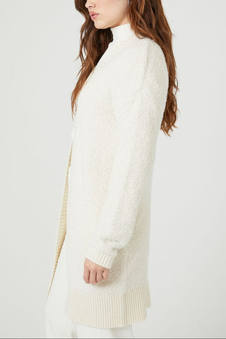 Open-Front Cardigan Sweater