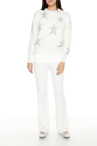 Star Print Sweater