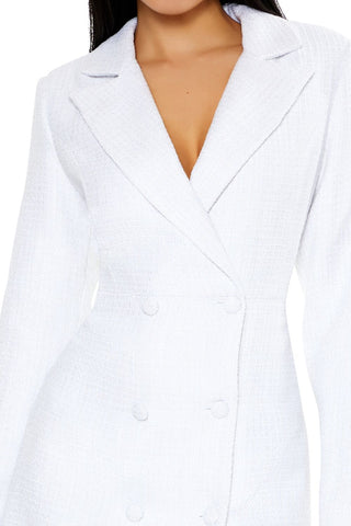 Tweed Blazer Mini Dress