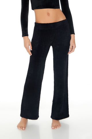 Sweater-Knit Flare Pants