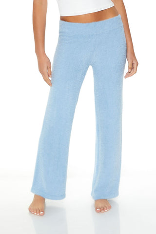 Sweater-Knit Flare Pants