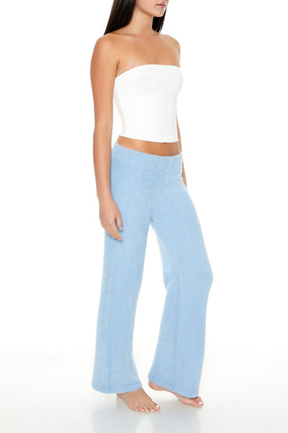 Sweater-Knit Flare Pants