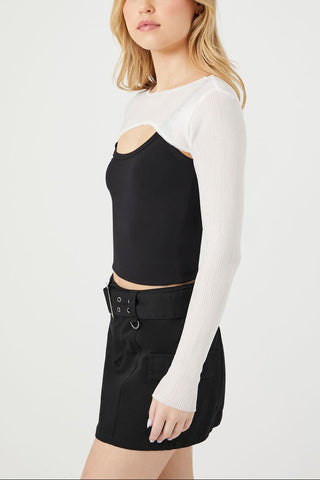 Bratz x F21 Super Cropped Sweater