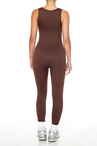 Sleeveless V-Neck Jumpsuit