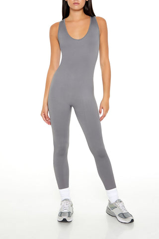 Sleeveless V-Neck Jumpsuit