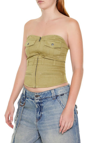 Sweetheart Tube Crop Top