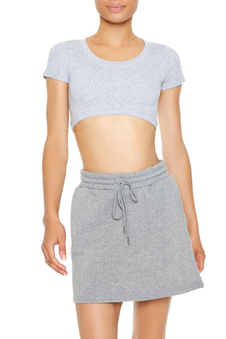 Active Seamless Cropped Tee