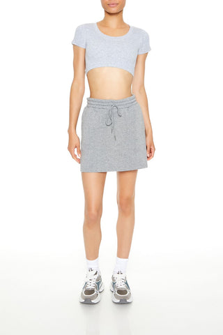 Active Seamless Cropped Tee