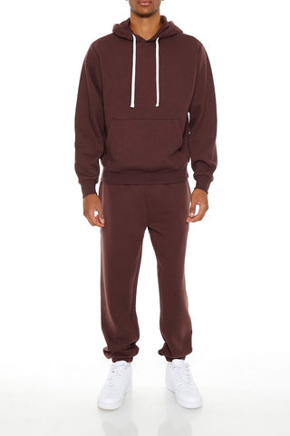 Drawstring Cotton-Blend Hoodie