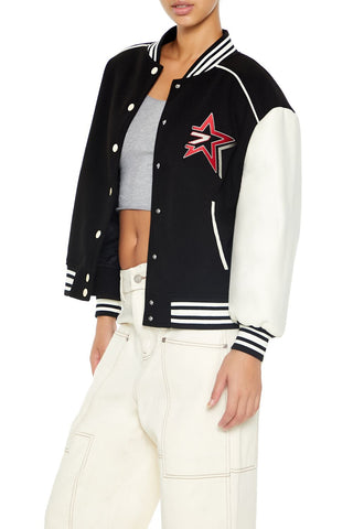 Star Girl Varsity Letterman Jacket