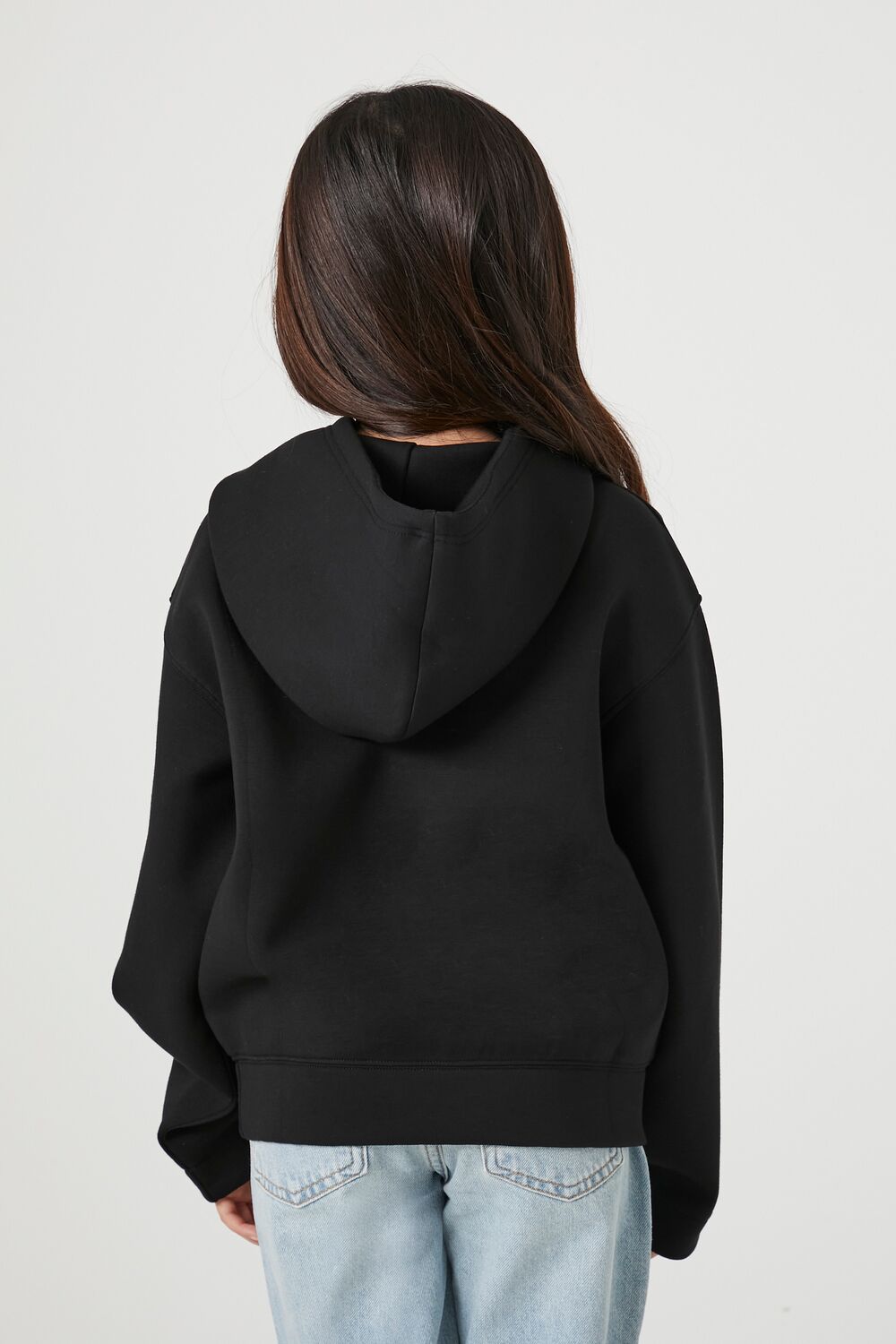  Forever 21 Girls Rhinestone Los Angeles Hoodie (Kids) - black multi - Bonton