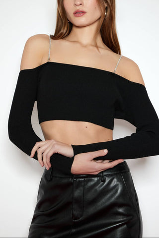 Off-the-Shoulder Crop Top
