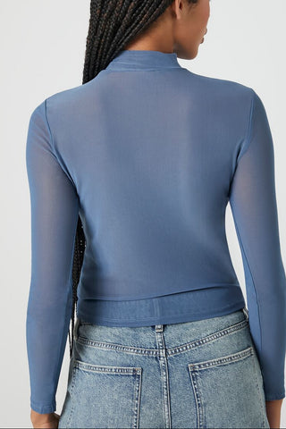 N York Athletic Mesh Top