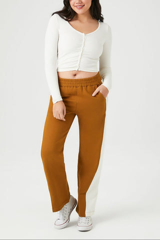 Seamless Ribbed Knit Crop Top