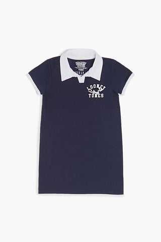 Girls Looney Tunes Polo Shirt Dress (Kids)