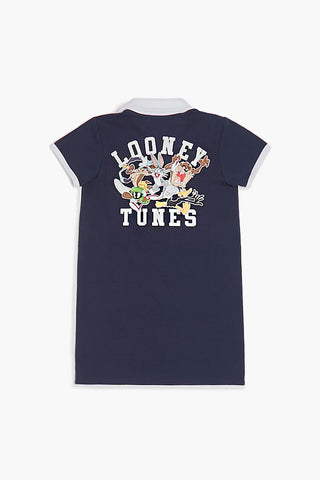 Girls Looney Tunes Polo Shirt Dress (Kids)