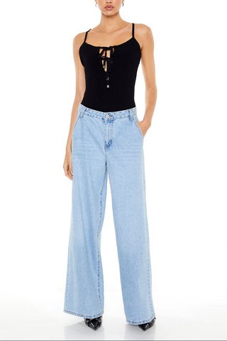 Sweater-Knit Cami Bodysuit