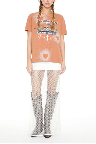 Rhinestone Biker Rally Tee