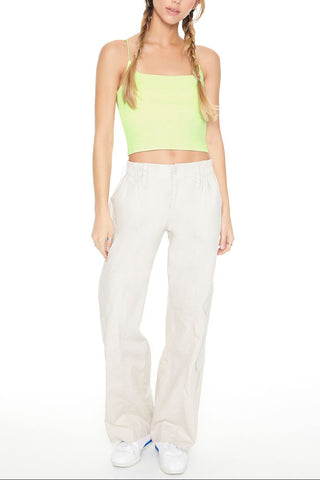 Mineral Wash Cropped Cami